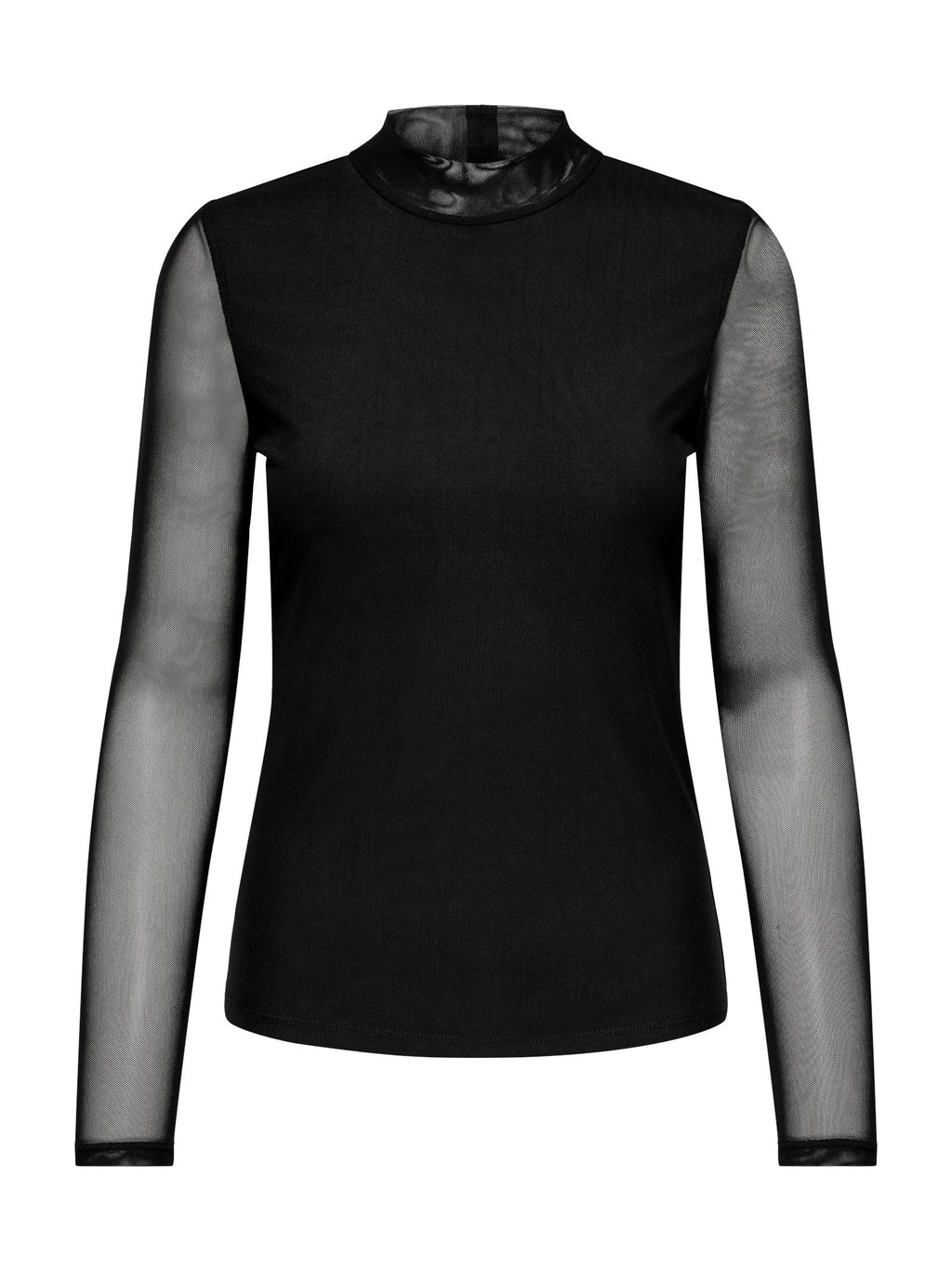 T-shirt Only Erica Nero con collo alto 15141298 /Black ONLY 