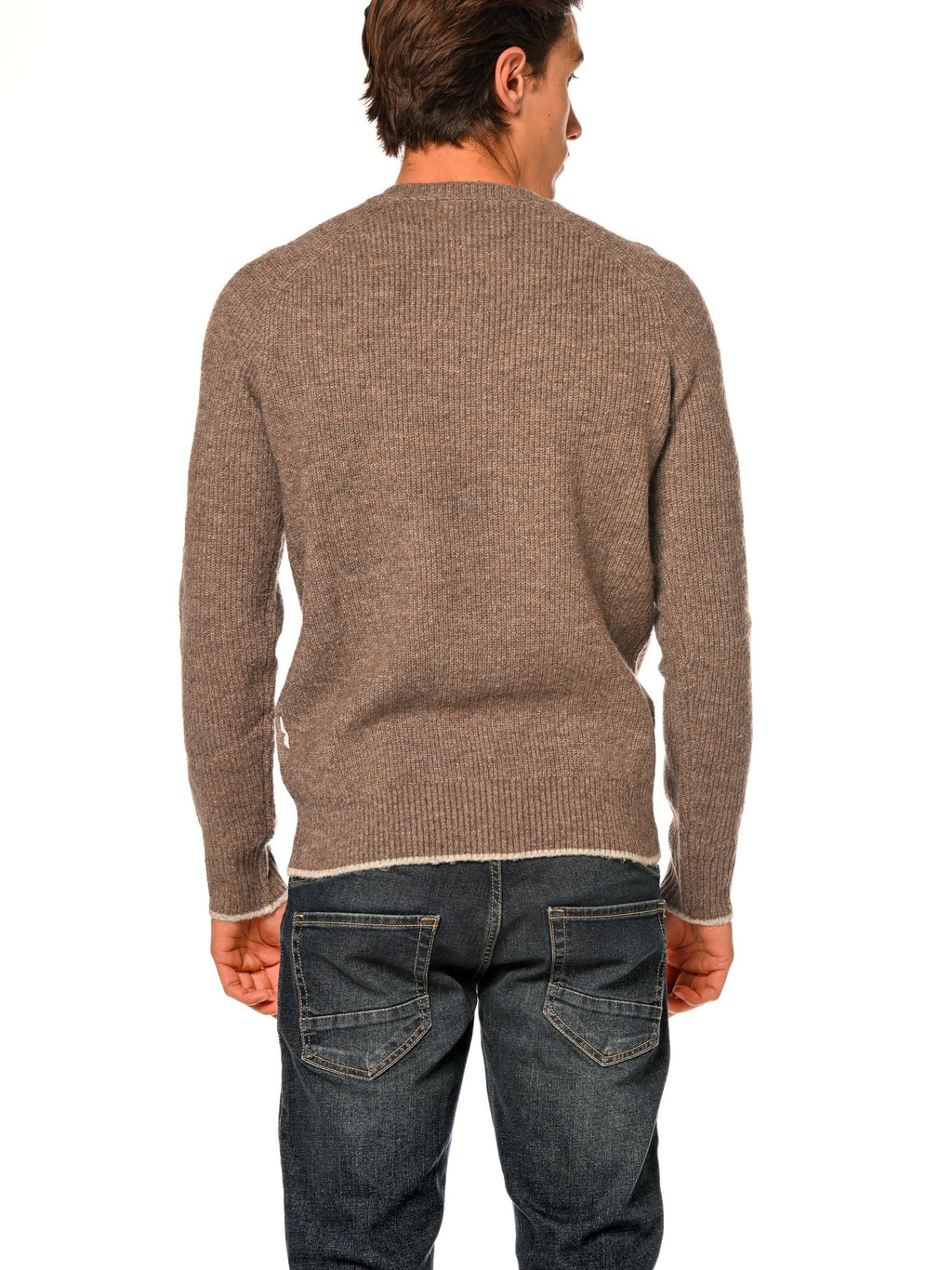 Maglia Seinse Fango a coste MI3041 FANGO SEINSE 