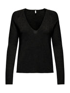 Maglia Only Hannah Nero scollo a V 15363029 /Black ONLY 