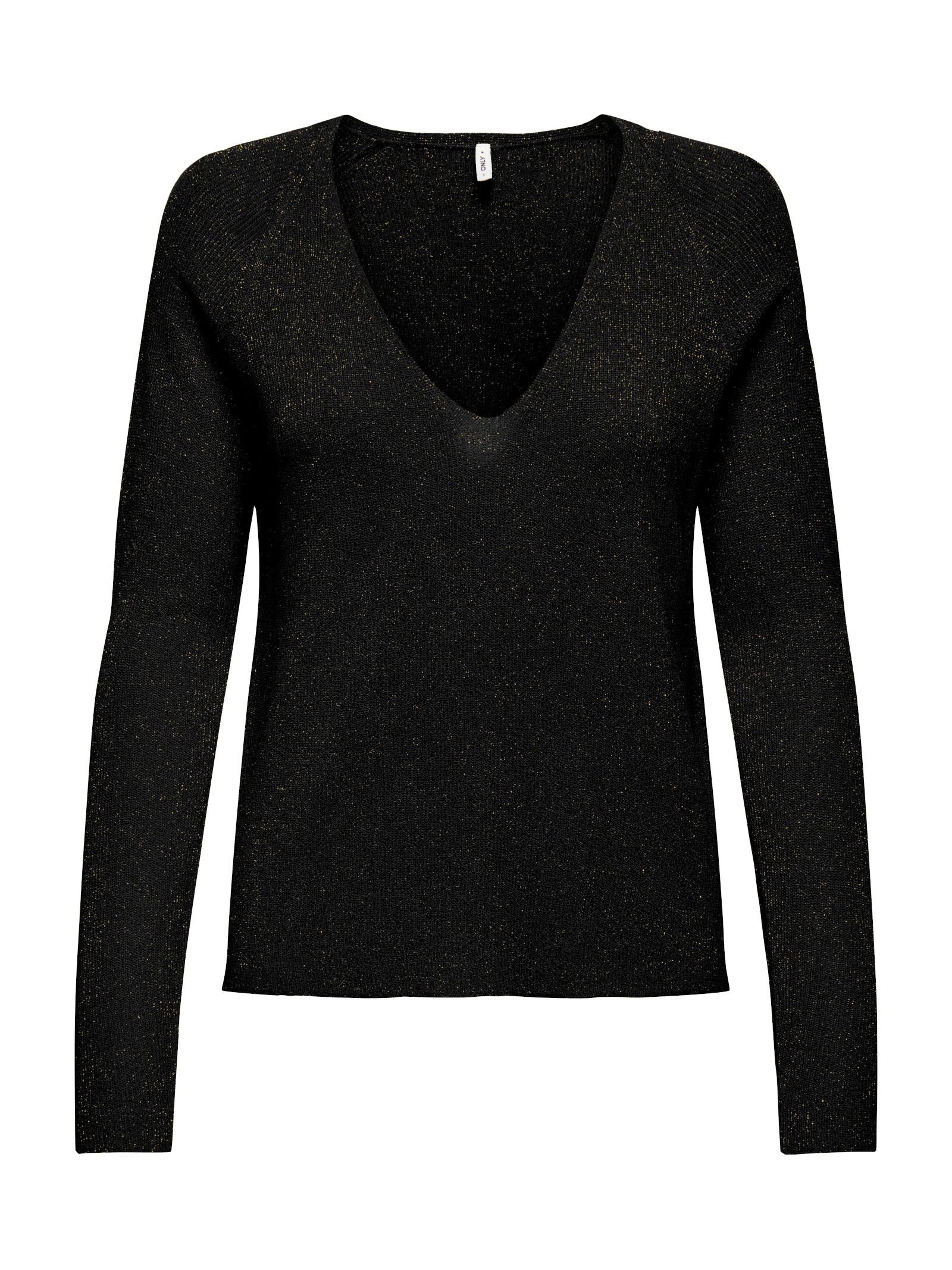 Maglia Only Hannah Nero scollo a V 15363029 /Black ONLY 