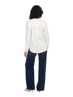Camicia Only Yasmin Bianco con scollo a V 15281677 /Snow White ONLY 