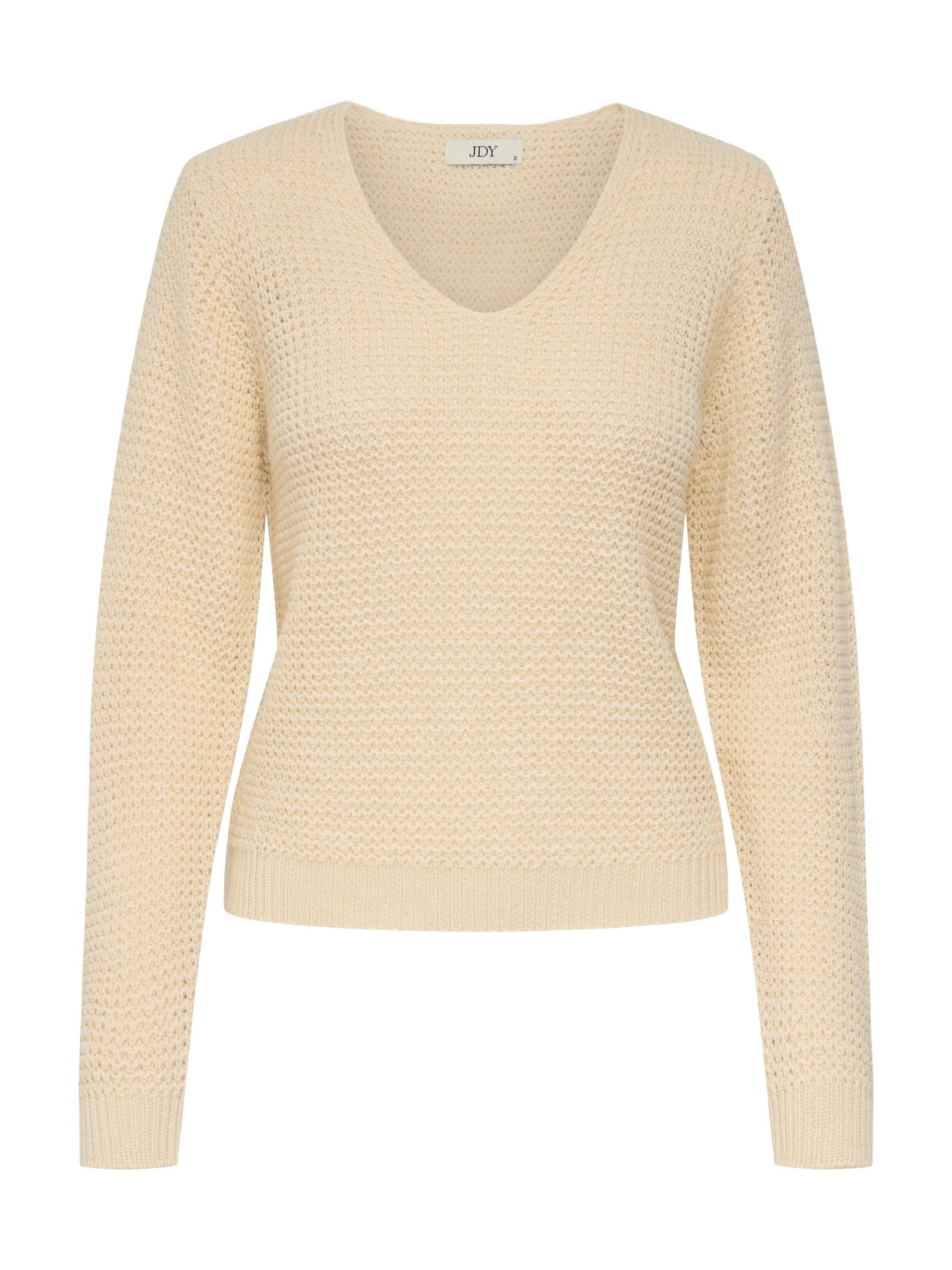 Maglia Jacqueline De Yong Ellen Panna scollo a V 15308897 /Whitecap Gray JDY 
