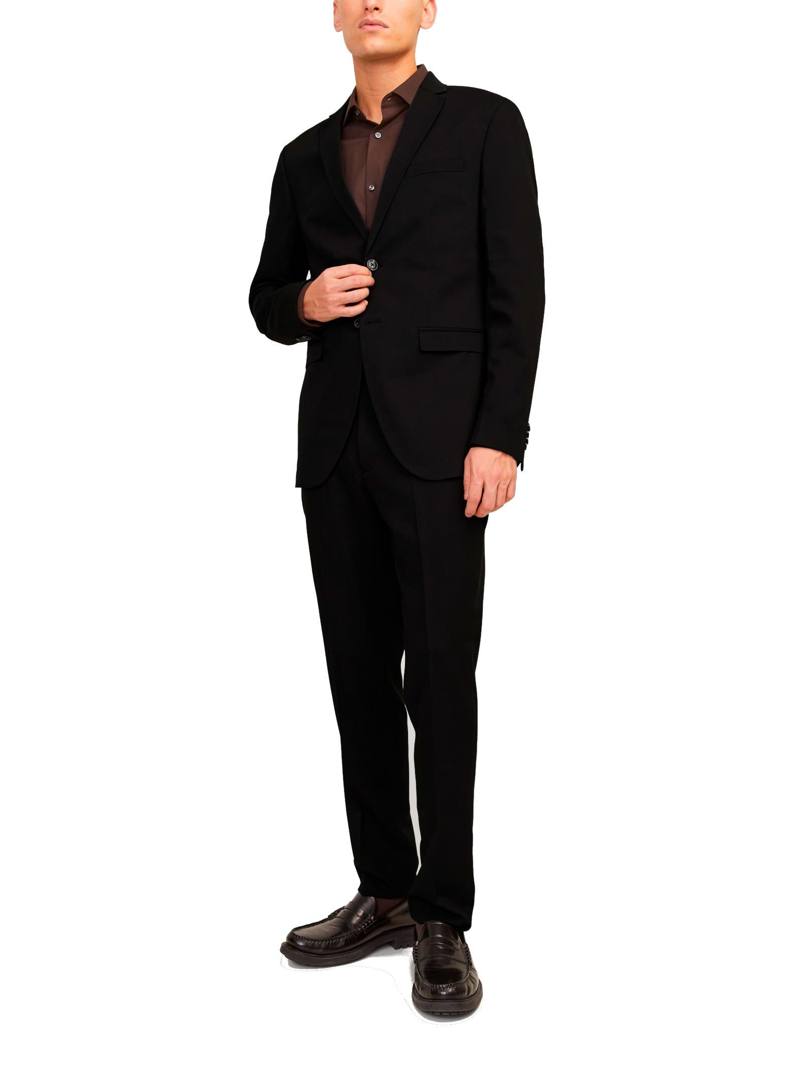 Pantalone Jack & Jones Nero Franco Slim fit 12199893 /BLACK JACK & JONES 