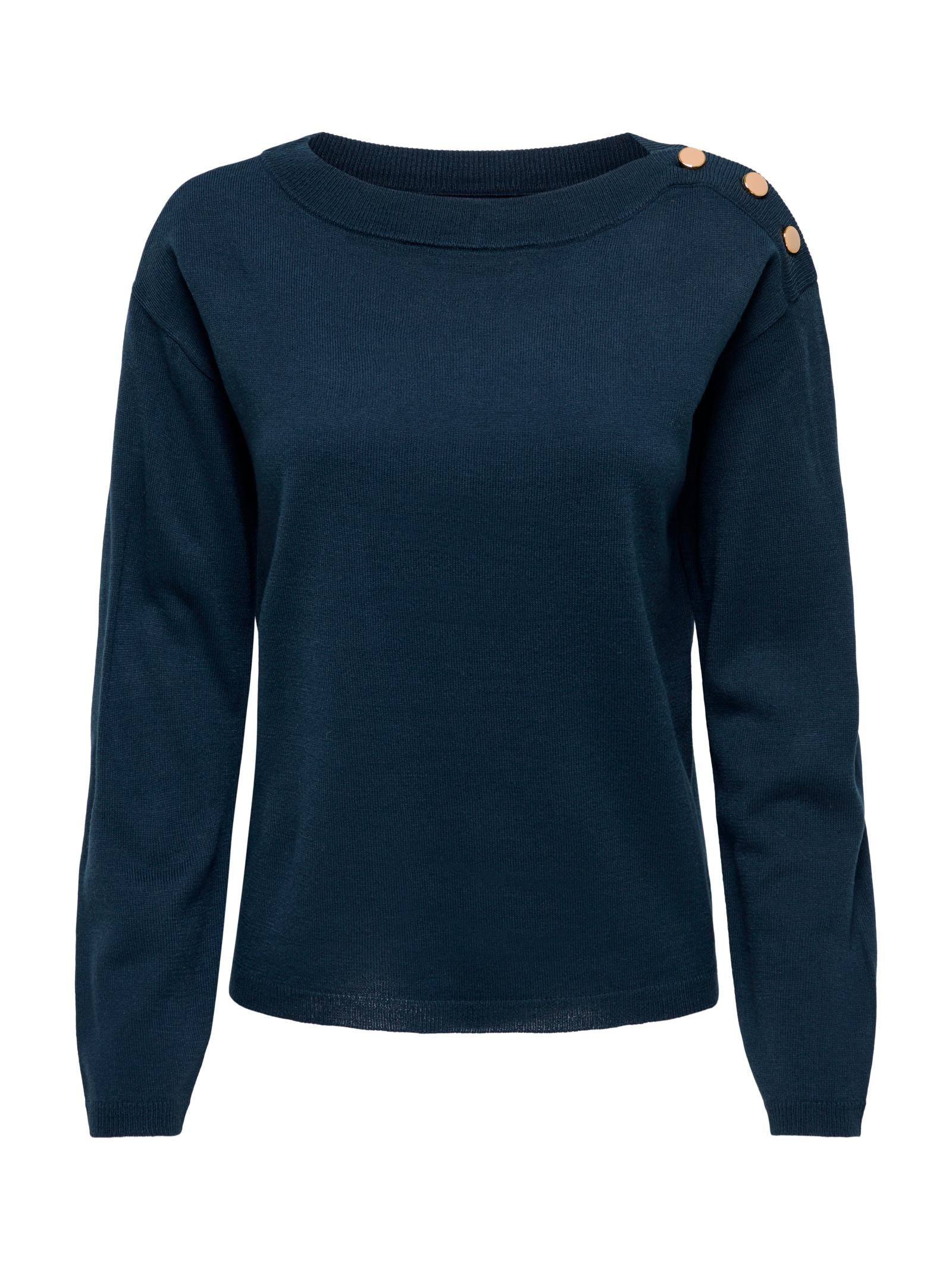 Maglia JDY Laura Blu con bottoni 15366136 /Black Iris JDY 