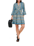 Abito Only Celeste Sina scollo a V 15340073 /Cloud Dancer ONLY 