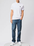 Polo Weekend Offender Bianco in piquet HEATCOTE BIANCO WEEKEND OFFENDER 
