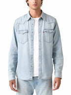 Camicia Levi's® Barstow Western Light Blue denim 8574401 47 LEVI'S® 