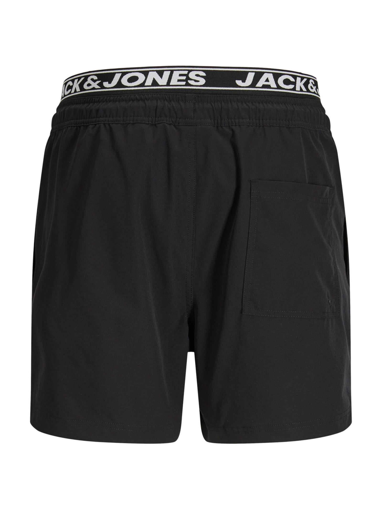 Costume Jack & Jones Maui Nero banda 12291404 /Black JACK & JONES 
