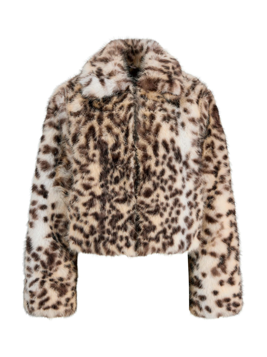 Giubbotto JJXX Tania Maculato con finta pelliccia 12288913 /Bone White JJXX 