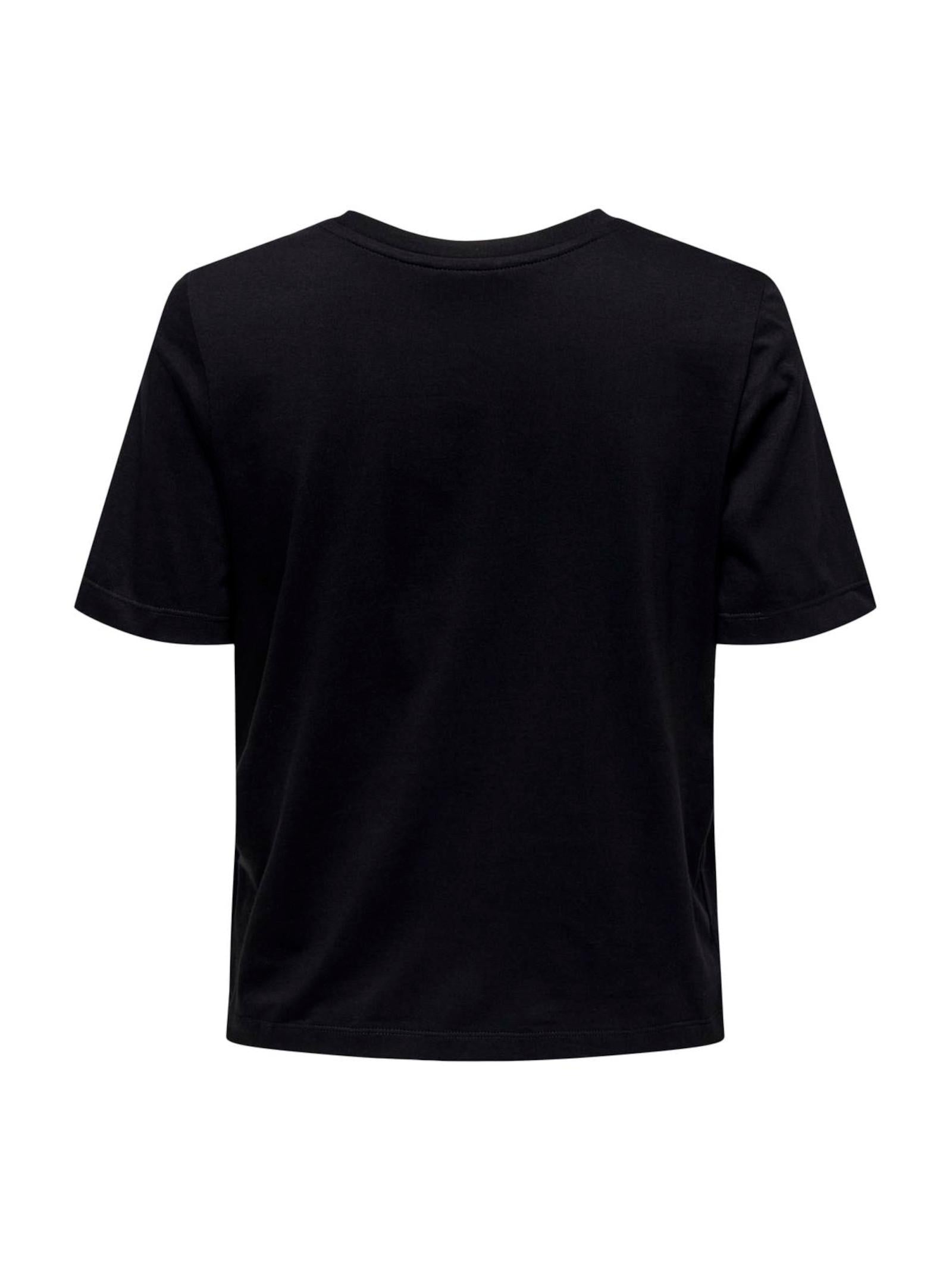 T-shirt Jacqueline De Yong Nero Emma in lurex 15339738 /Black JDY 
