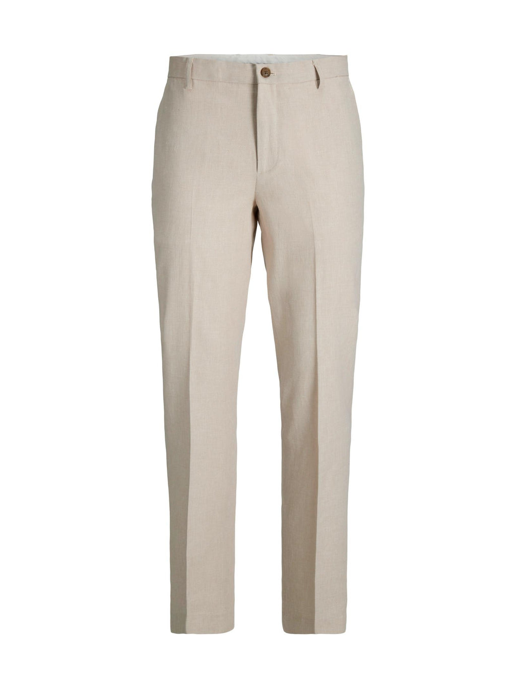 Pantalone Jack & Jones Beige Martin misto lino 12291807 /Ancient Scroll JACK & JONES 