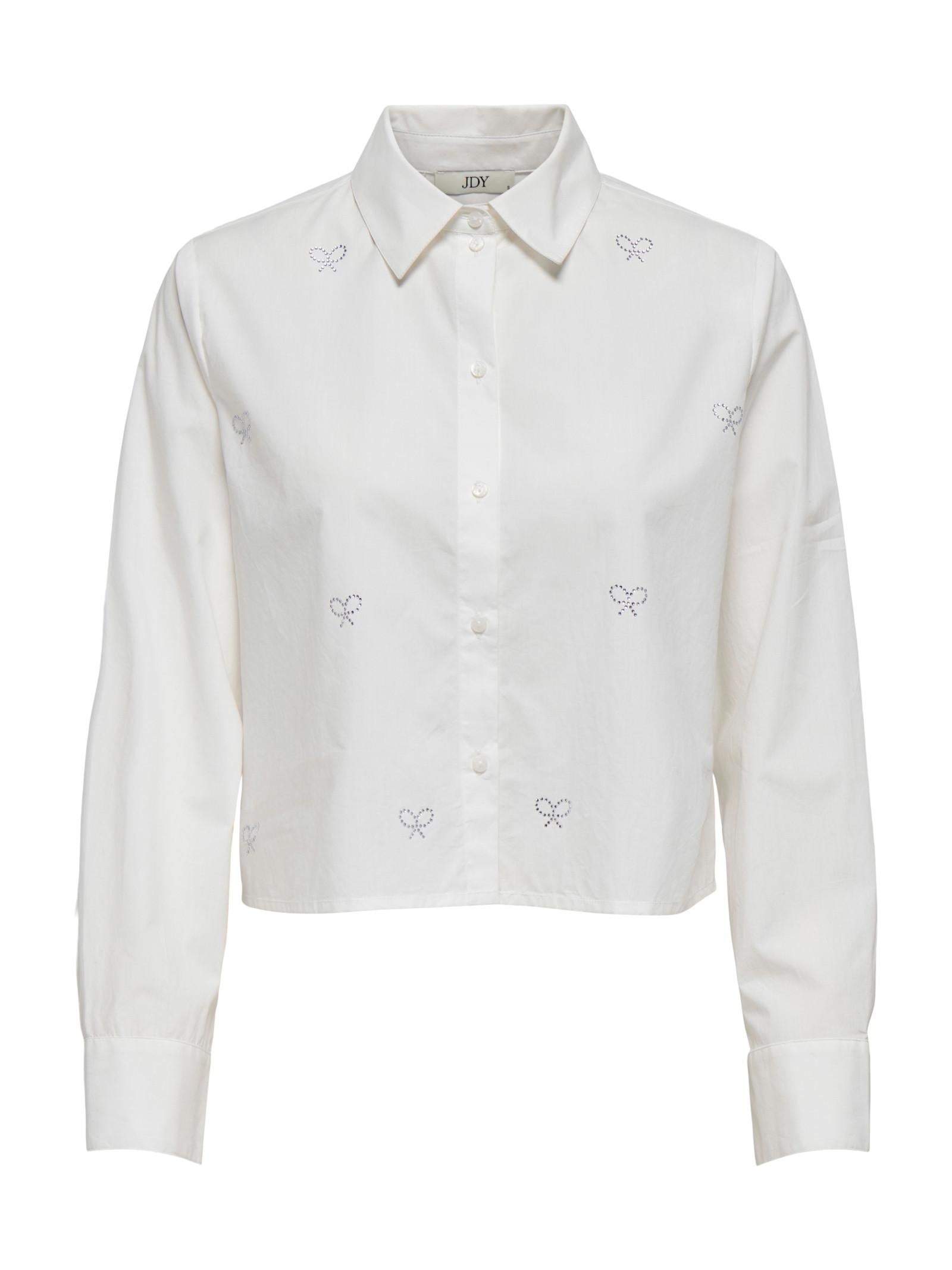 Camicia JDY Riley Bianco con fiocchi 15363089 /White JDY 