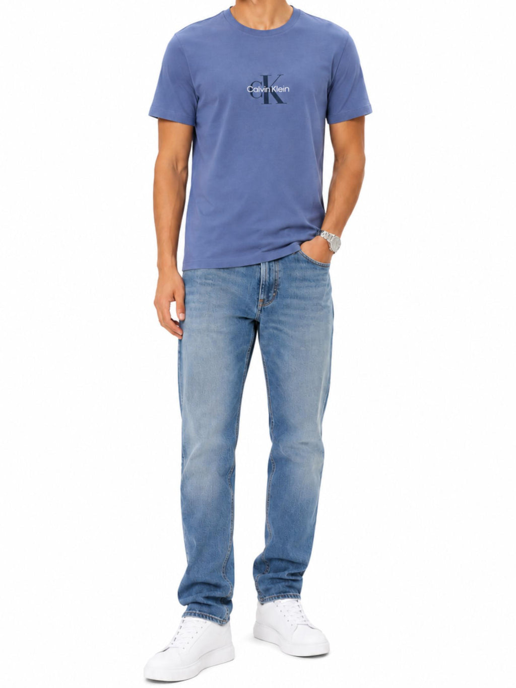 T-shirt Calvin Klein Avio Monologo LV04RB866G C4I CALVIN KLEIN 