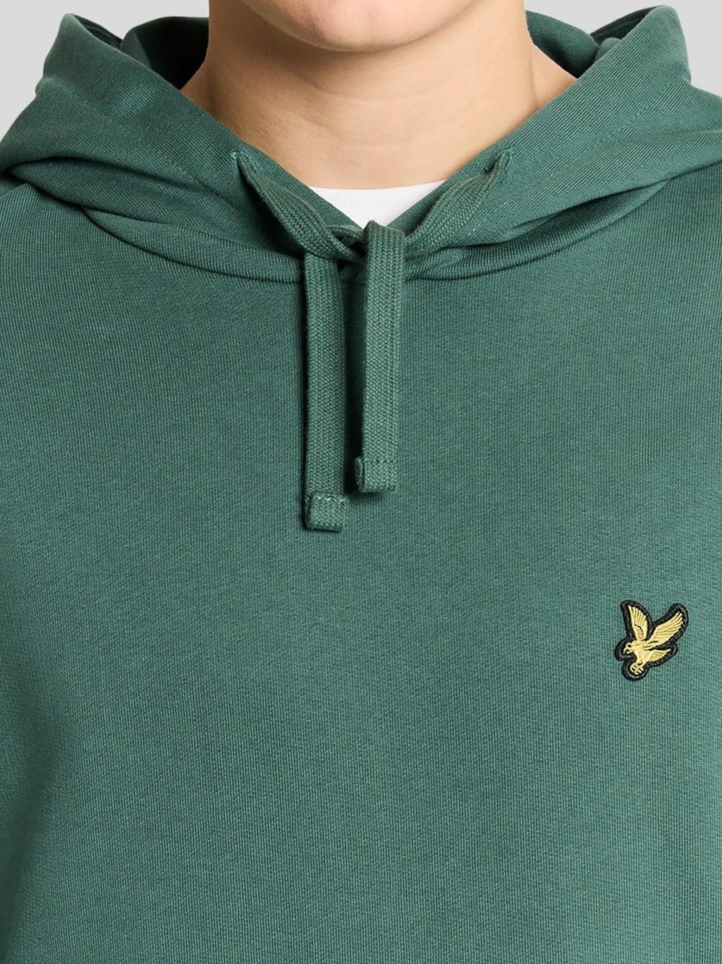 Felpa Lyle & Scott Verde con cappuccio ML416VOG EVERGLADE LYLE & SCOTT 