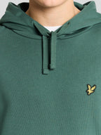 Felpa Lyle & Scott Verde con cappuccio ML416VOG EVERGLADE LYLE & SCOTT 