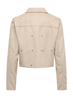 Giubbotto JDY Rowan Beige con borchie 15363425 /Oxford Tan JDY 