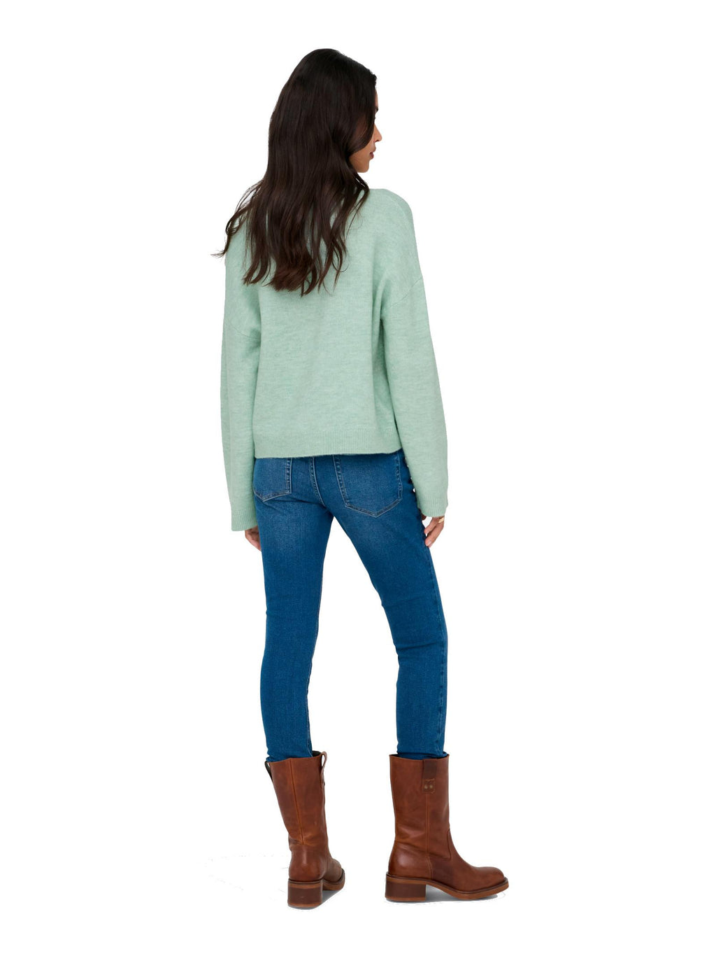 Maglia Only Simoni Verde basic 15368976 /Ether ONLY 