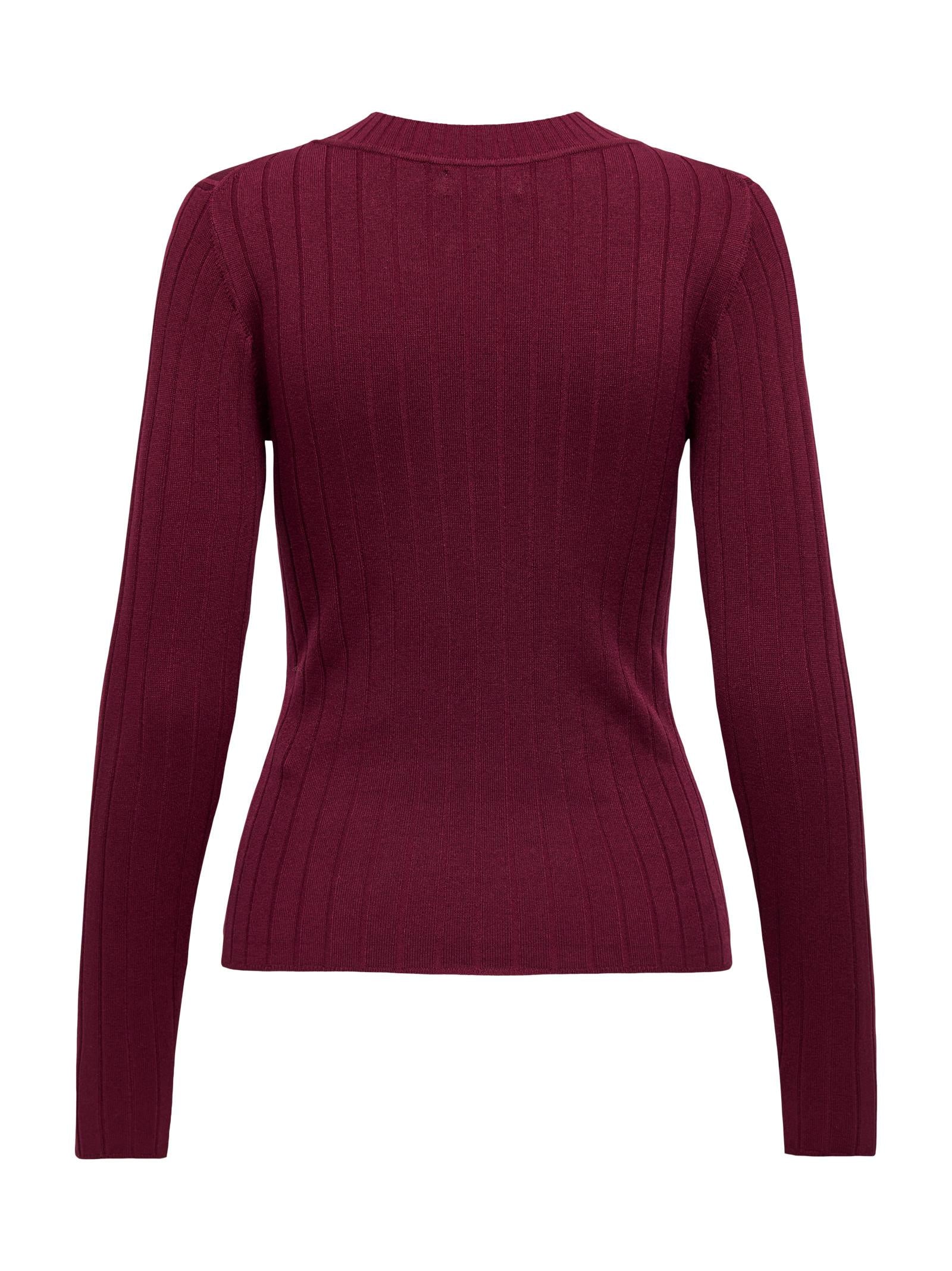 Maglia JDY Kate Bordeaux girocollo 15207694 /Maroon Banner JDY 