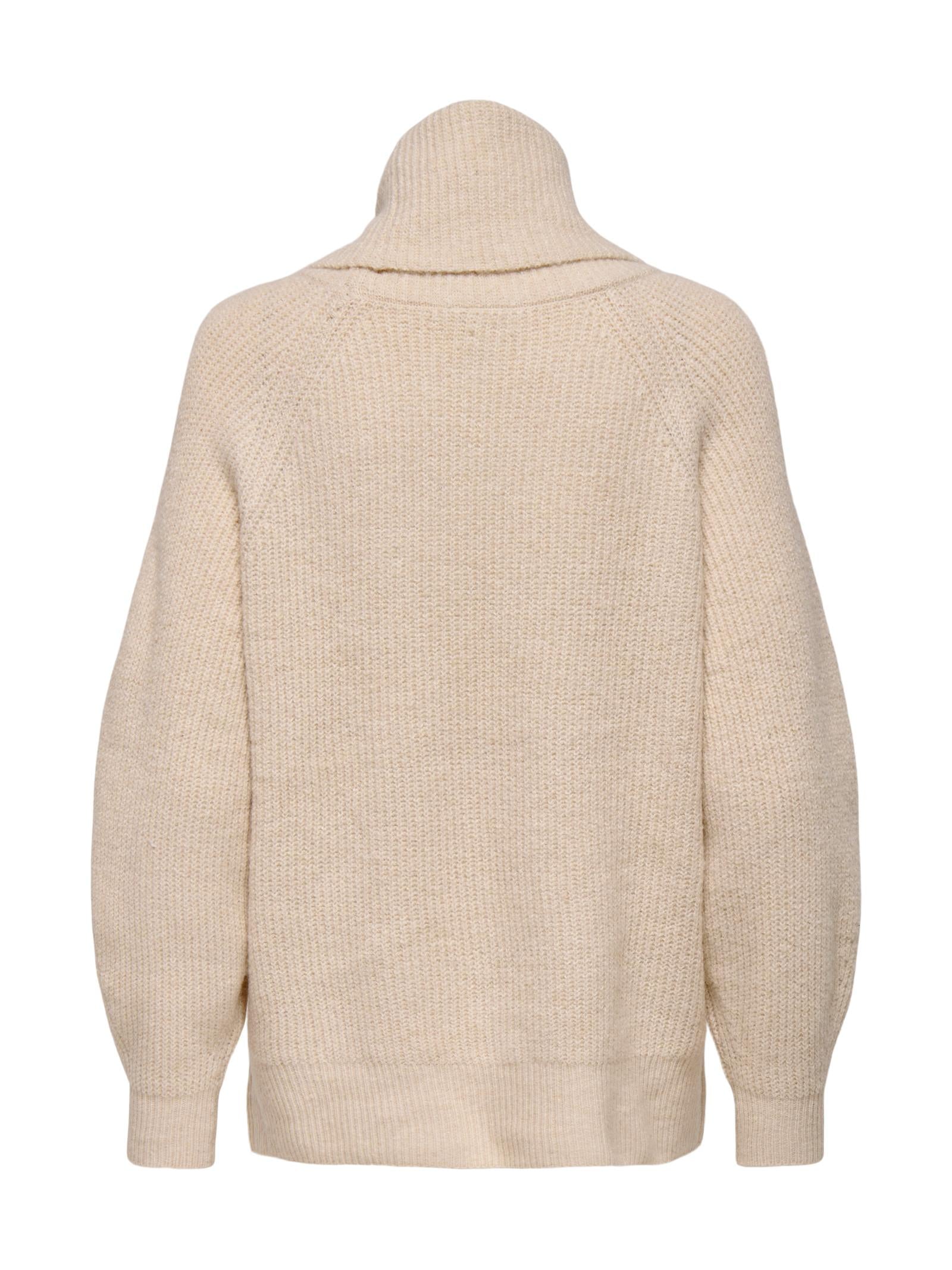 Maglia Only Whitney Panna collo alto 15353187 /Pumice Stone ONLY 