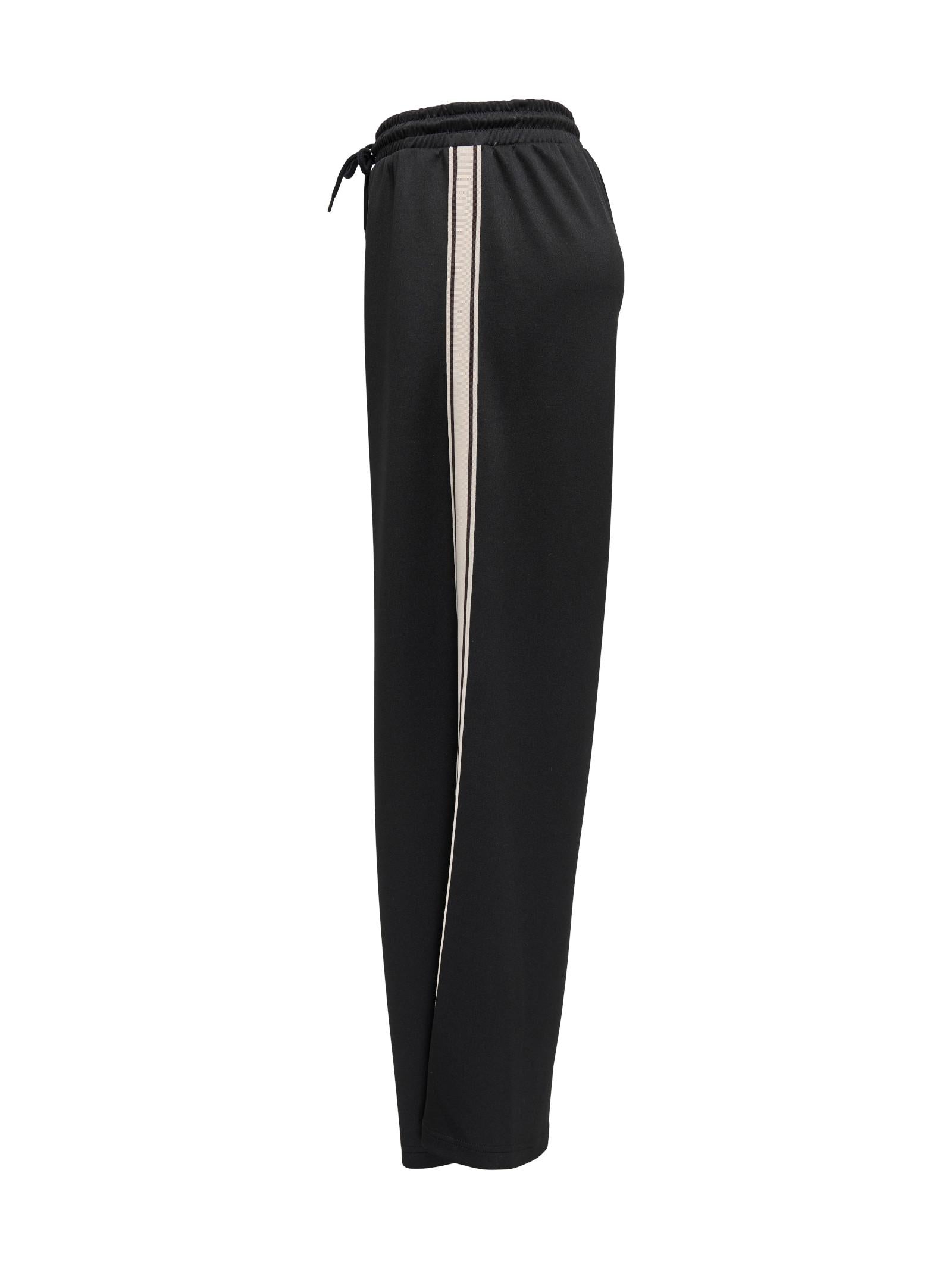 Pantalone Only Asta Nero a righe 15356171 /Black ONLY 
