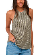 Top Only Nero Beige a righe 15374869 /Black ONLY 