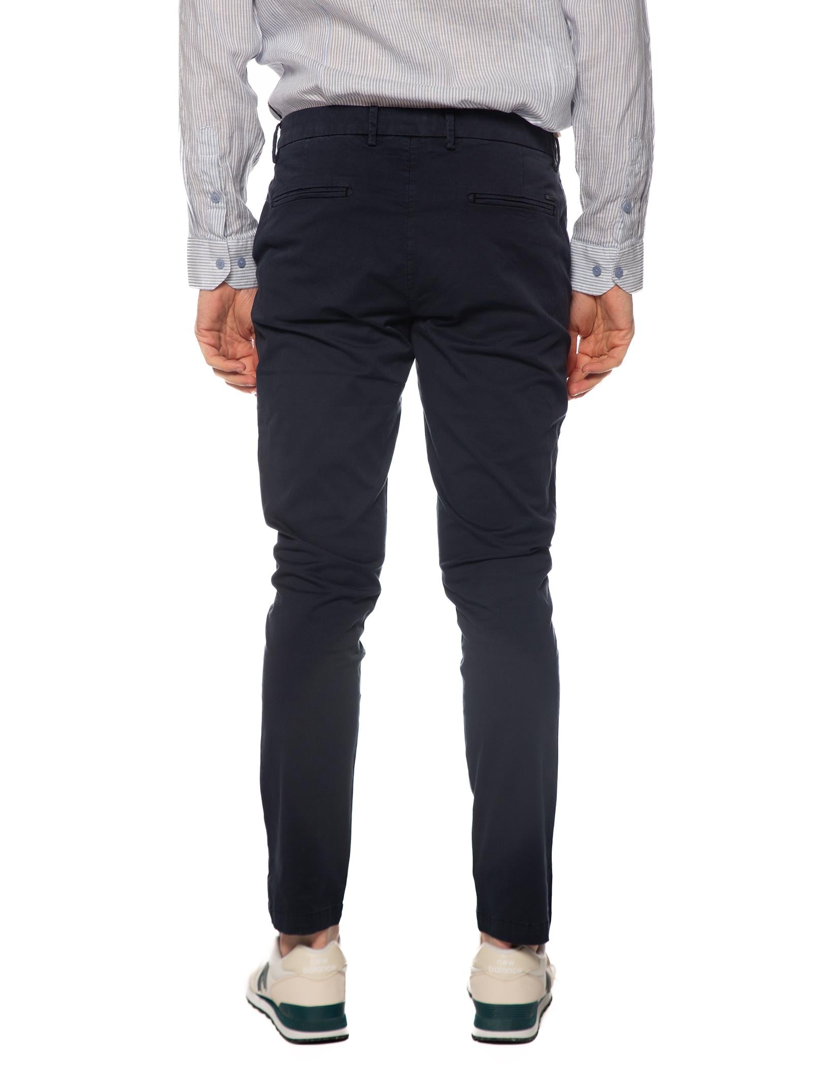 Chino Gianni Lupo Blu slim fit TAHOMA NAVY GIANNI LUPO 