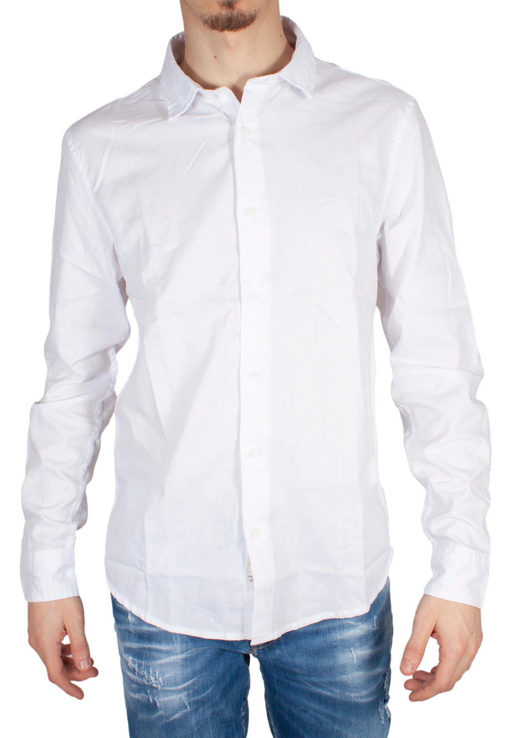 Camicia Landek Park Bianca maniche lunghe