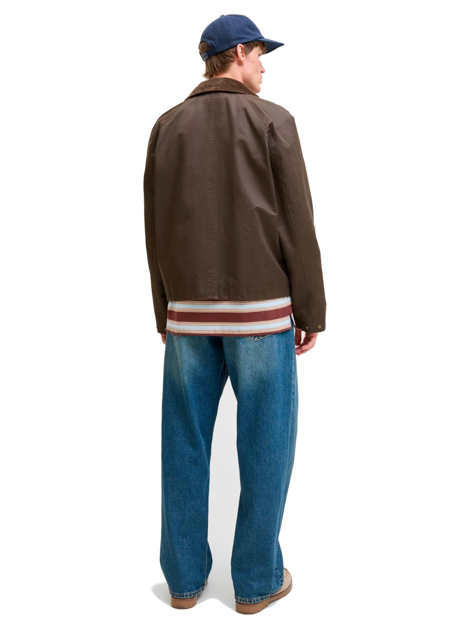 Giacca Jack & Jones Bedford Marrone con colletto 12287647 /Wren JACK & JONES 