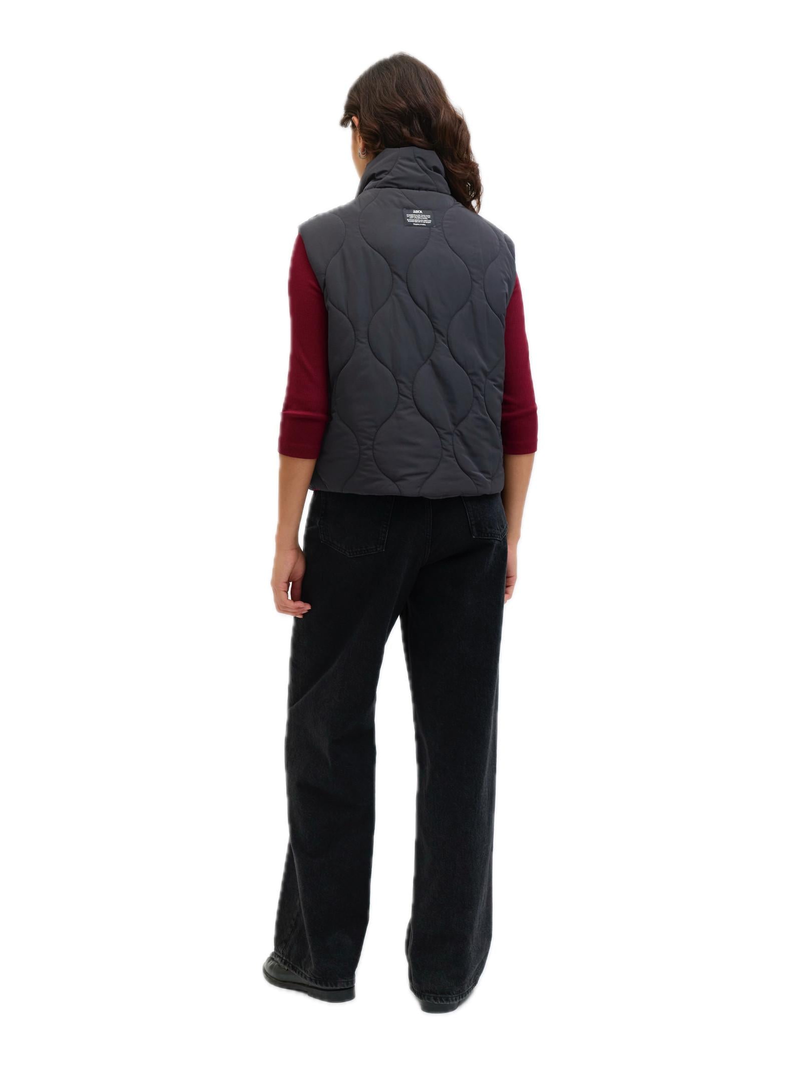 Gilet JJXX Serena Nero con colletto 12278852 /Black JJXX 