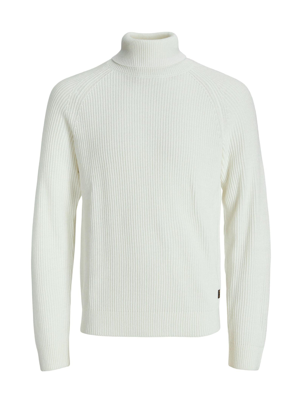 Maglia Jack & Jones Pannel Bianco collo alto 12278918 /Cloud Dancer JACK & JONES 