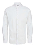 Camicia Jack & Jones Palermo Bianco Slim fit 12269856 /White JACK & JONES 