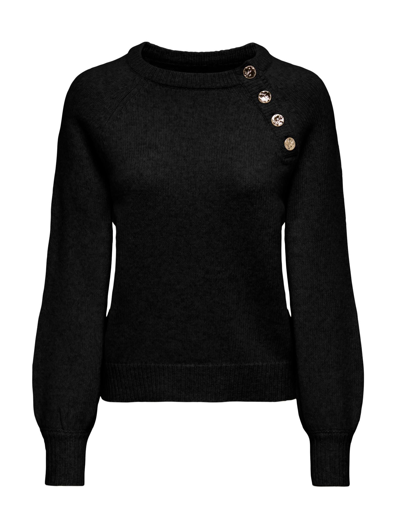 Maglia Only Emma Nero con bottoni 15302253 /Black ONLY 