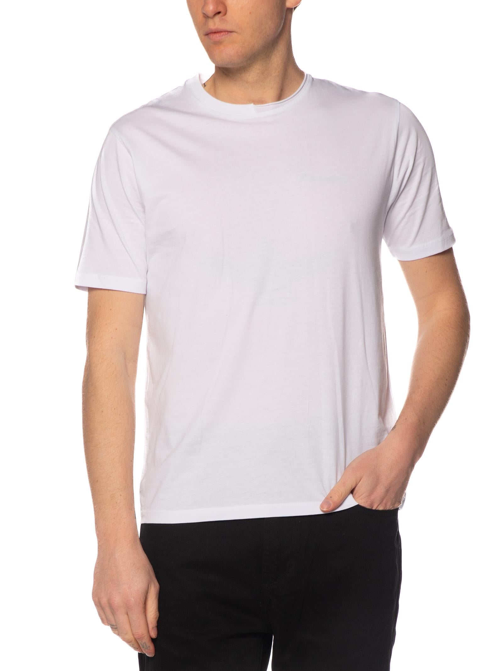 T-shirt Seinse Bianco con collo elastico TE3304 BIANCO SEINSE 