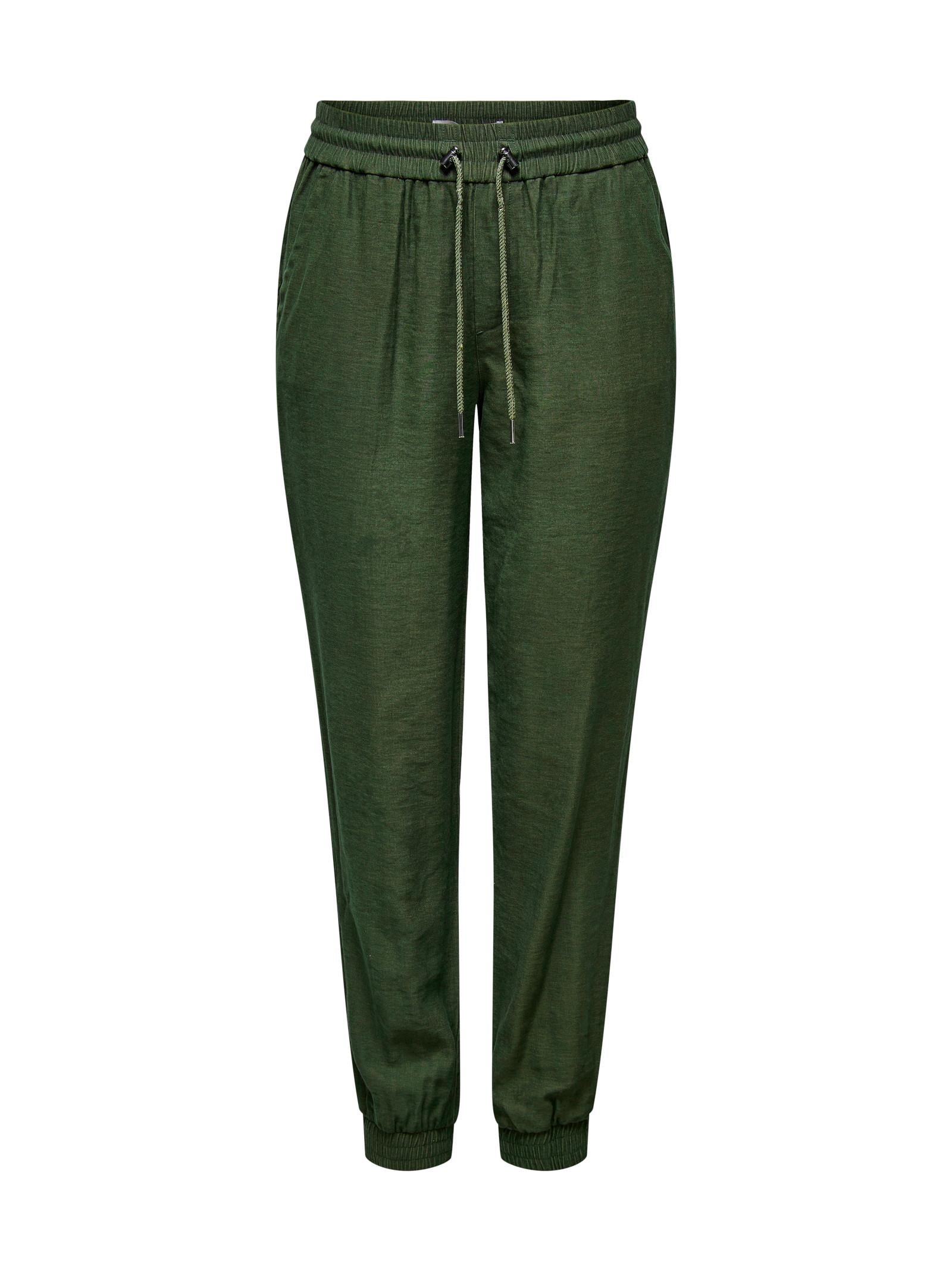 Pantalone Only Verde con polsino 15203946 /Grape Leaf ONLY 