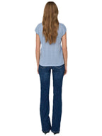 T-Shirt Only Celeste Silver in lurex 15136069 /Halogen Blue ONLY 