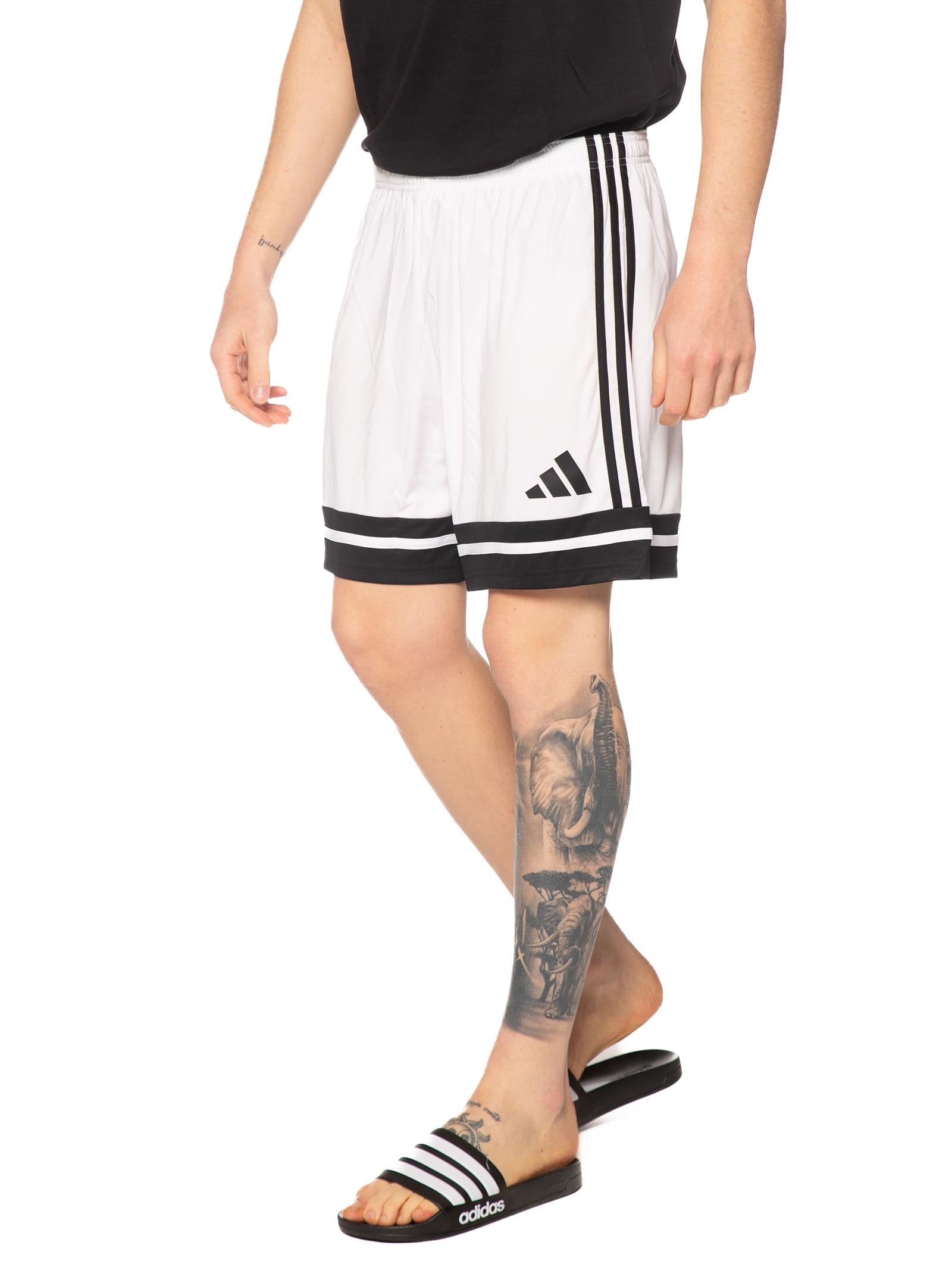 Bermuda Adidas Bianco acetato JH3412 BIANCO ADIDAS 