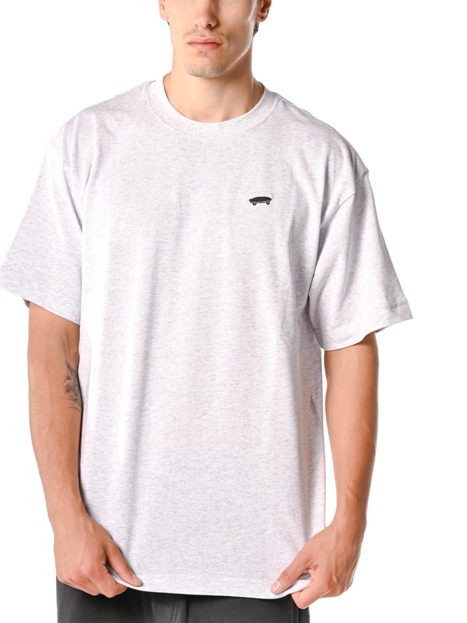 T-shirt Vans Grigio logo skate P56 Light Grey Heather VANS 