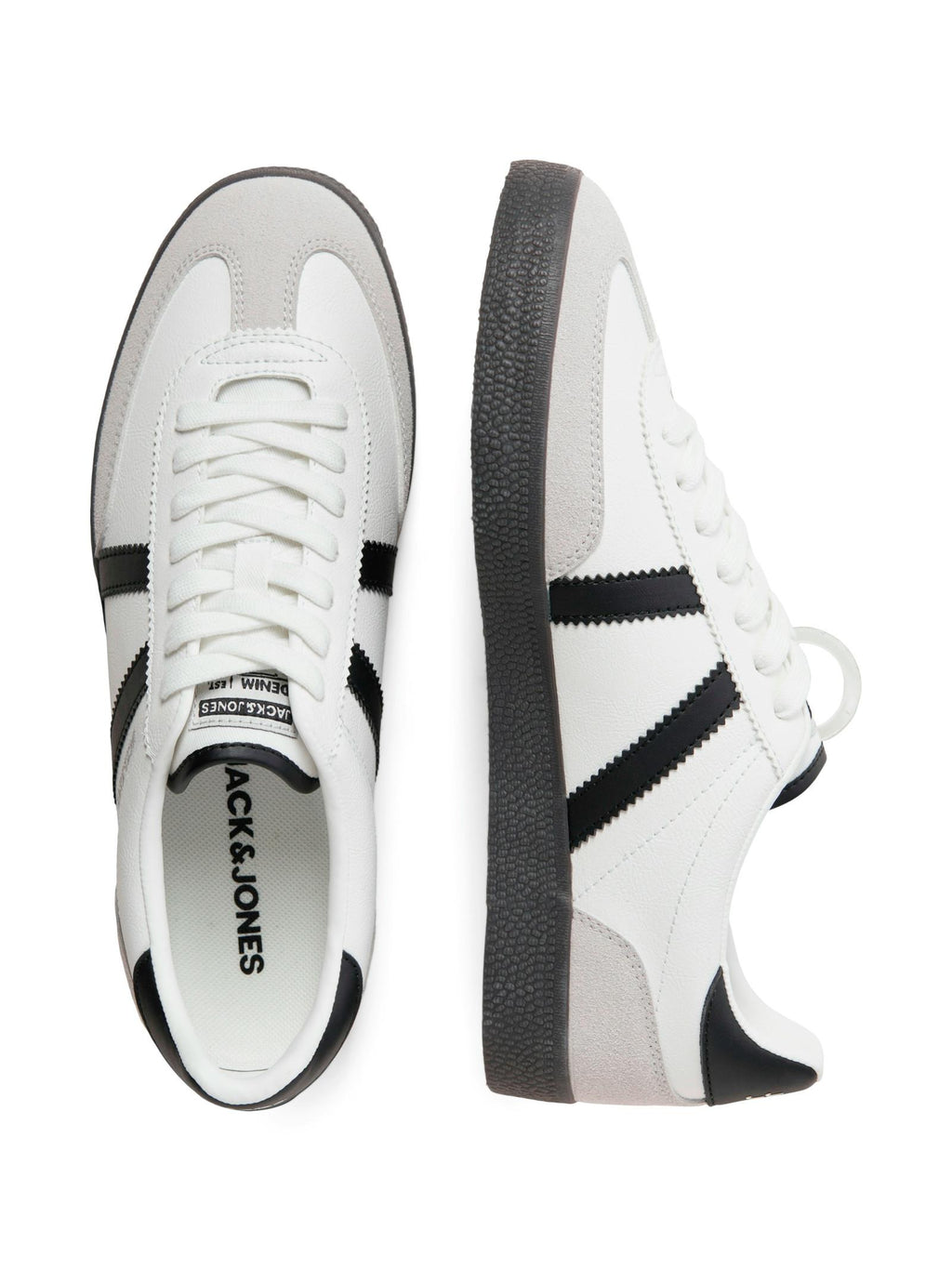 Sneaker Jack & Jones Bianco antracite Mambo 12257190 /Bright White JACK & JONES 