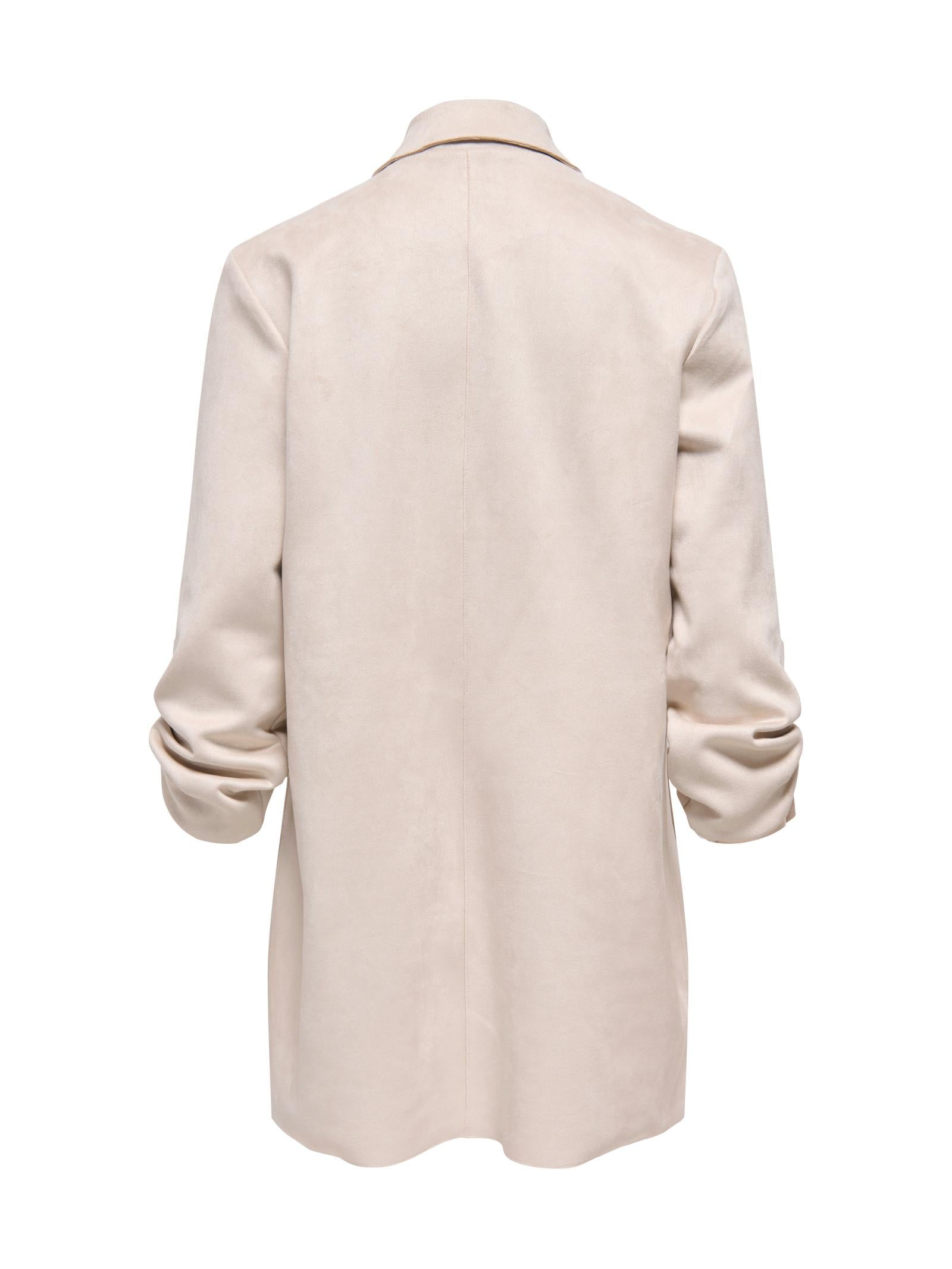 Giubbotto Only Joline Beige Scamosciato 15179864 /Pumice Stone ONLY 