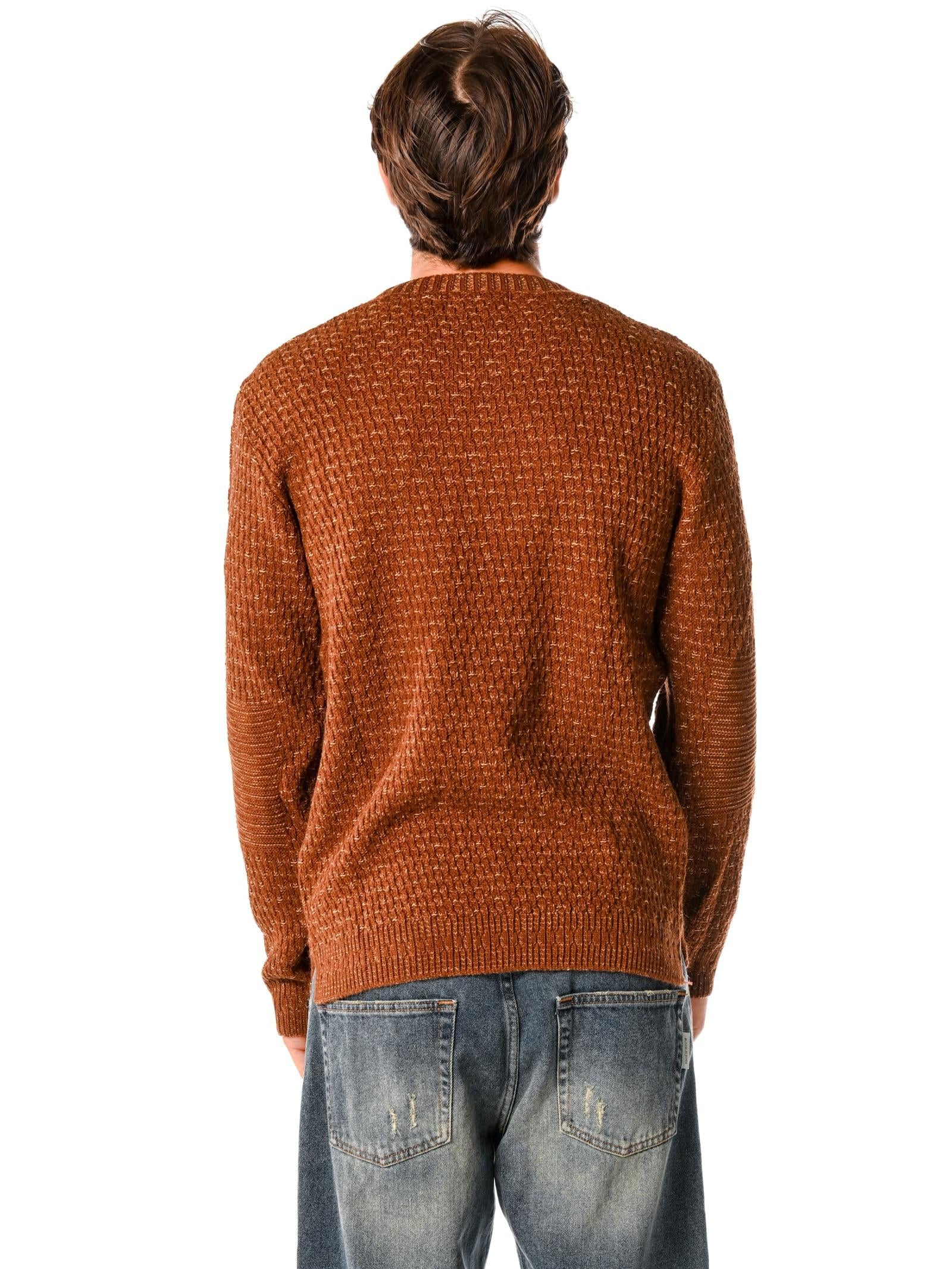 Maglia Block Eleven Tabacco chicco di riso 13BITONTO TABACCO BLOCK ELEVEN 