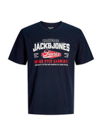 T-shirt Jack & Jones Blu logo 12299017 /Navy Blazer JACK & JONES 