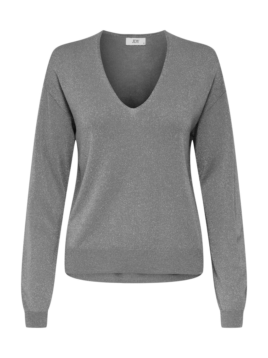 Maglia Jacqueline De Yong Bodilla Grigio scollo a V 15355560 /December Sky JDY 