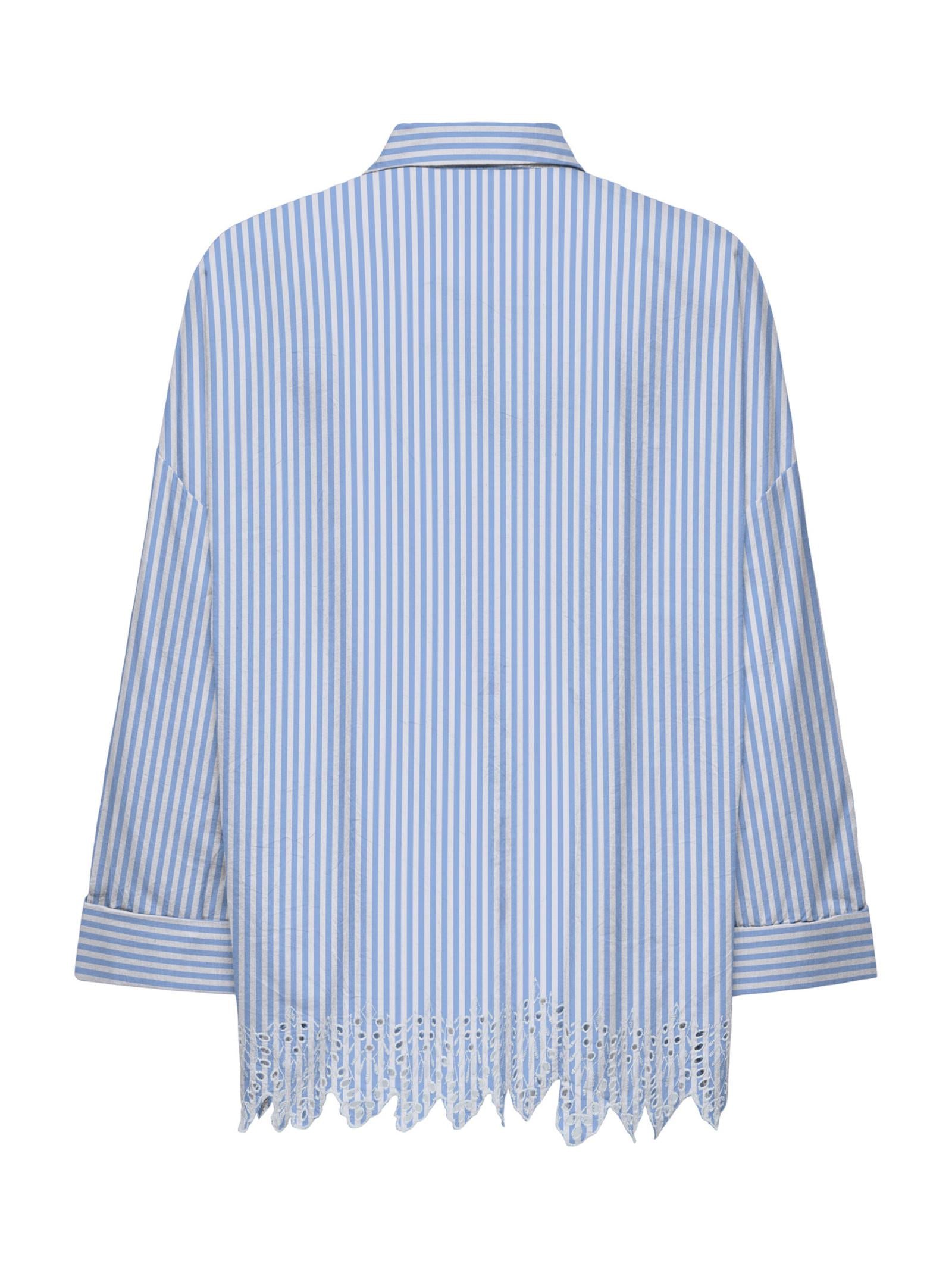 Camicia Only Graces Bianco riga sangallo 15343165 /Serenity ONLY 