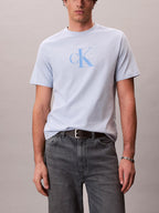 T-shirt Calvin Klein Celeste Monologo LV04RB862G C1O CALVIN KLEIN 