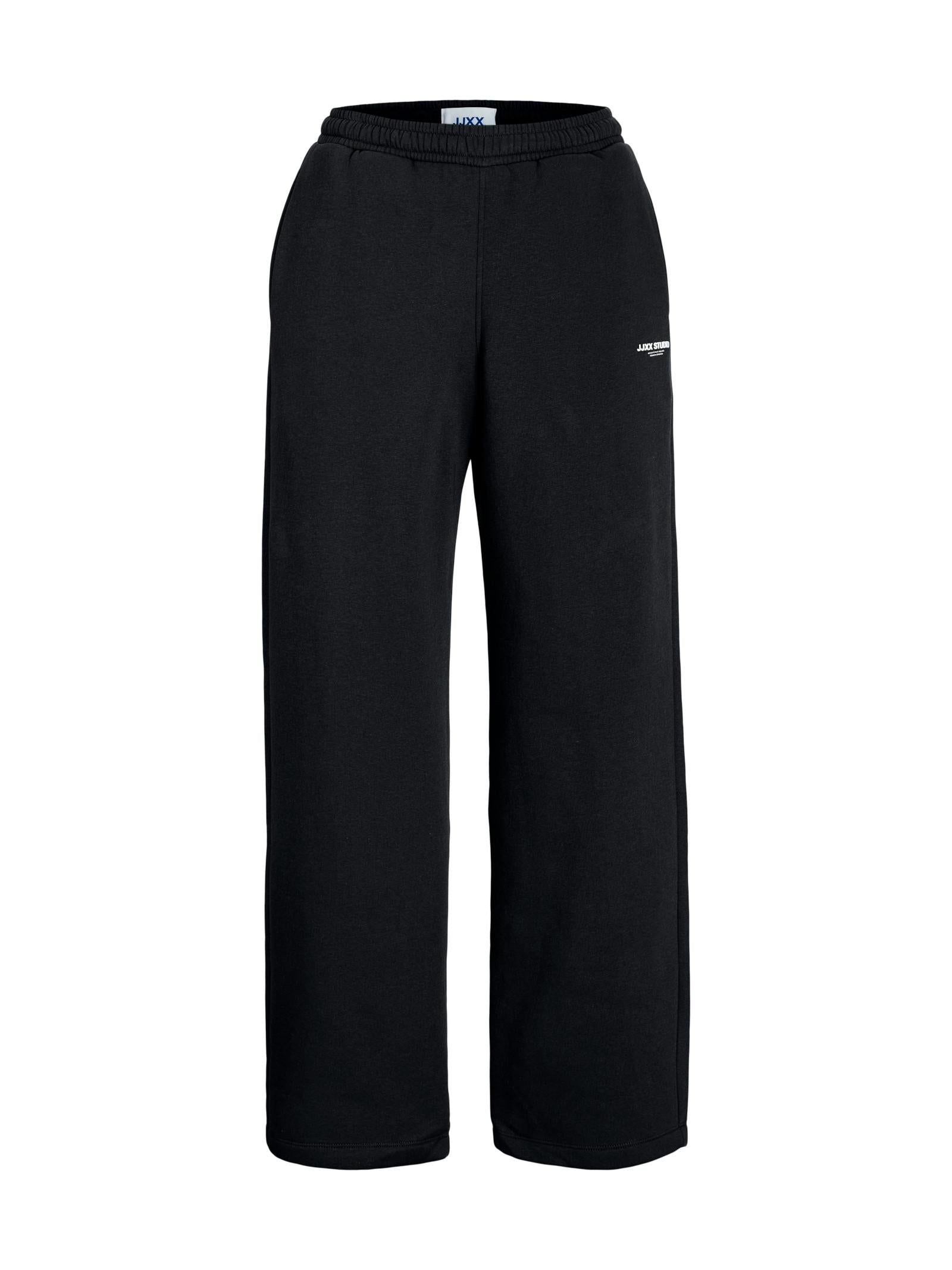 Pantalone JJXX Studio Nero in felpa a palazzo 12280153 /Black JJXX 