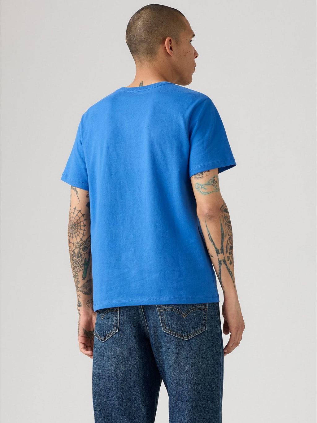 T-Shirt Levi's® Azzurro Basic con Logo Ricamato 5660502 81 LEVI'S® 
