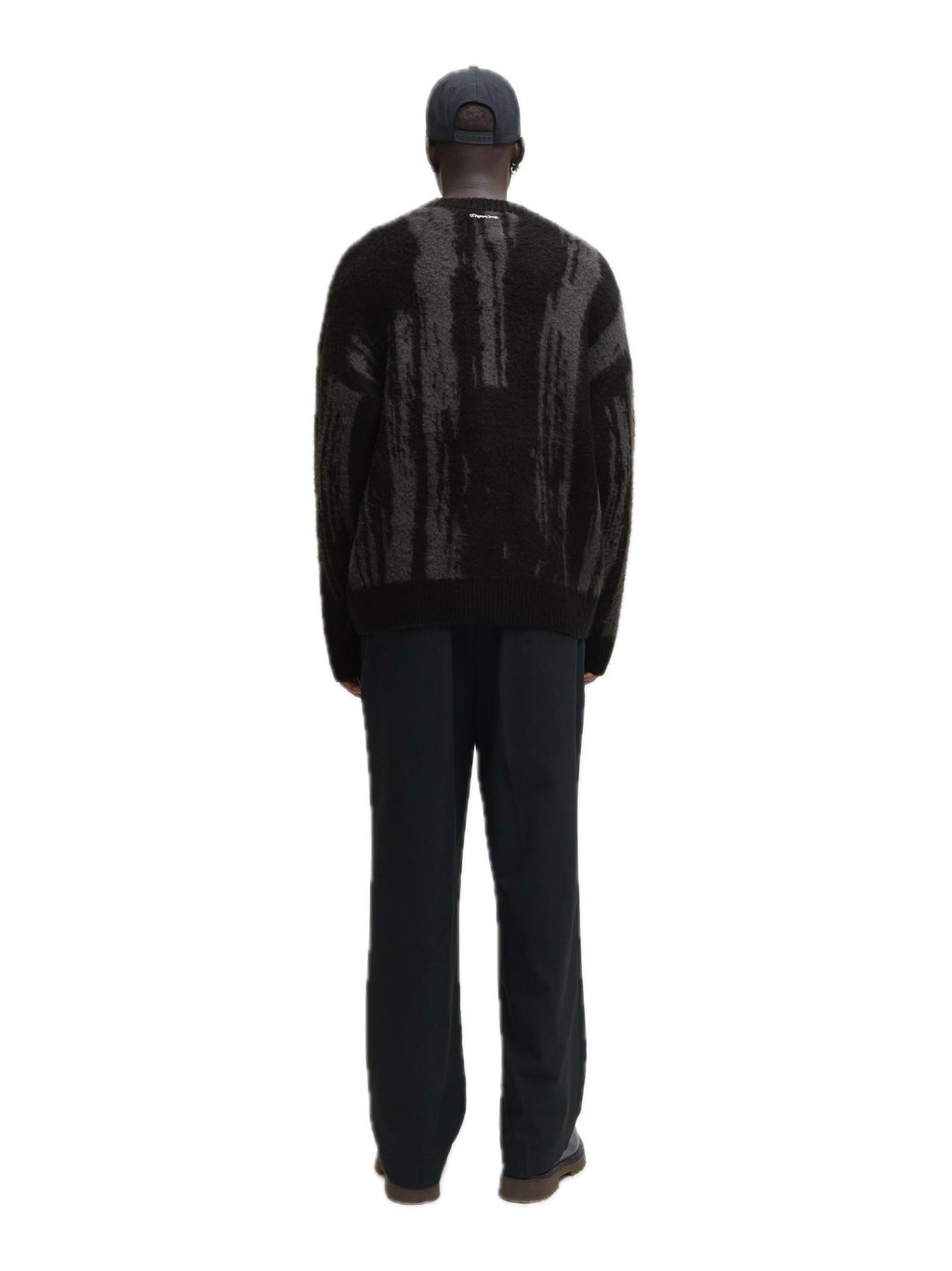 Maglia Jack & Jones Cover Nero fantasia 12283955 /Black JACK & JONES 