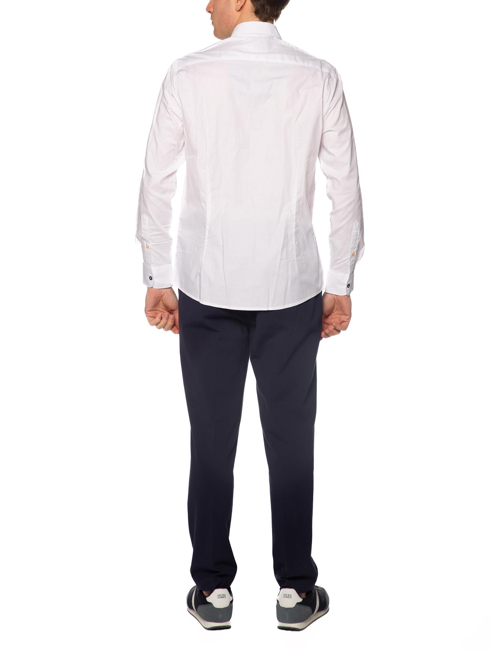 Camicia Seinse Bianco microfantasia CE1090 BIANCO SEINSE 