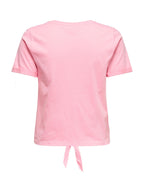 T-shirt Only Dora Rosa fenicottero 15346678 /Romance Rose ONLY 