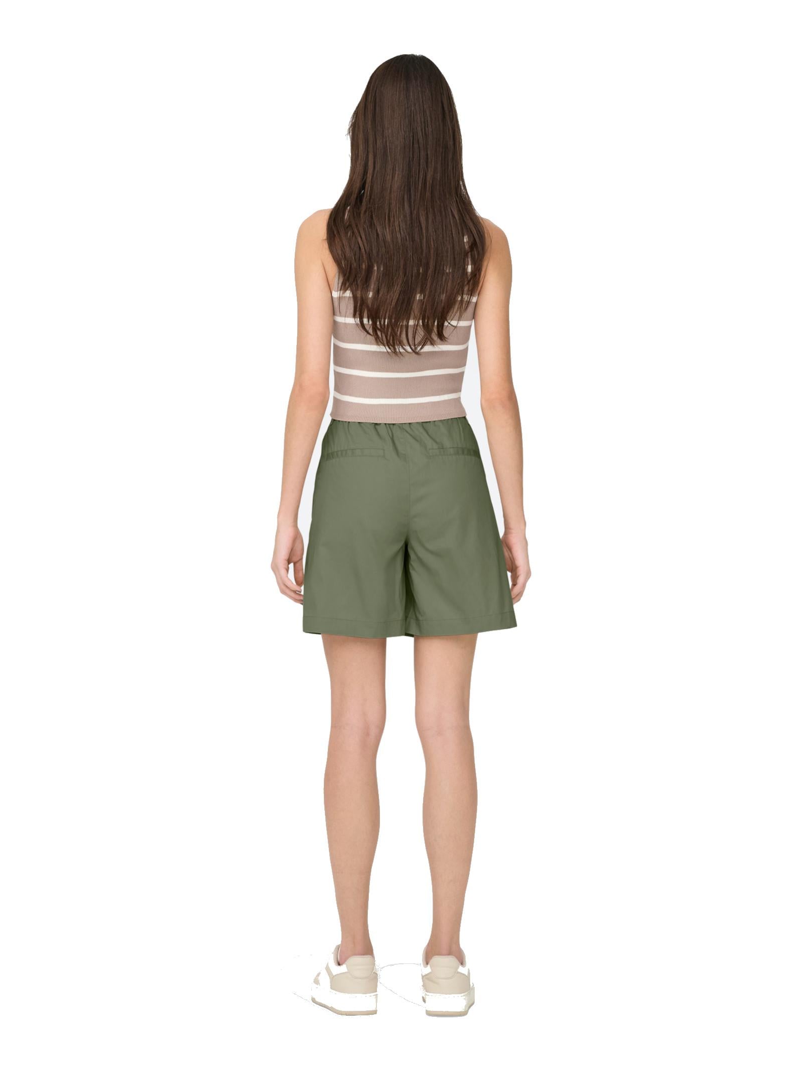 Short Only Zora Verde lungo 15344538 /Oil Green ONLY 